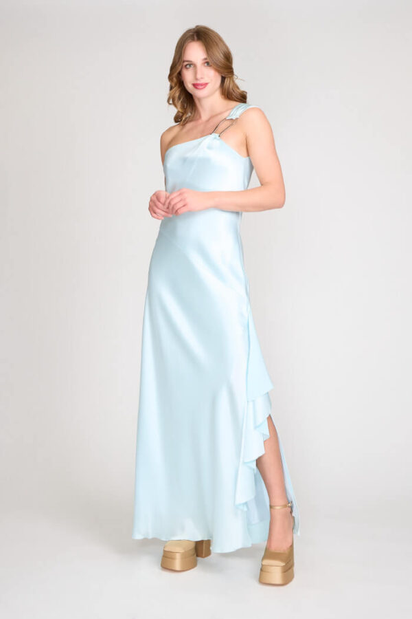 Carola Pino Vestido de Fiesta de satín