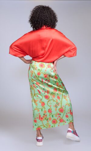 Blusa y falda pareo - Carola Pino Boutique