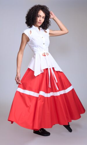 Blusa y falda - Carola Pino Boutique