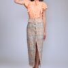Blusa y falda midi en tweed - Carola Pino Boutique