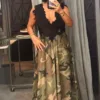 Vestido Camuflaje Carola Pino Boutique