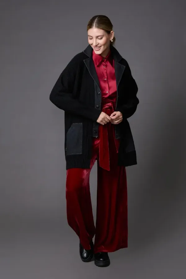 Chaleco y pantalón de terciopelo Boutique Carola Pino La Dehesa