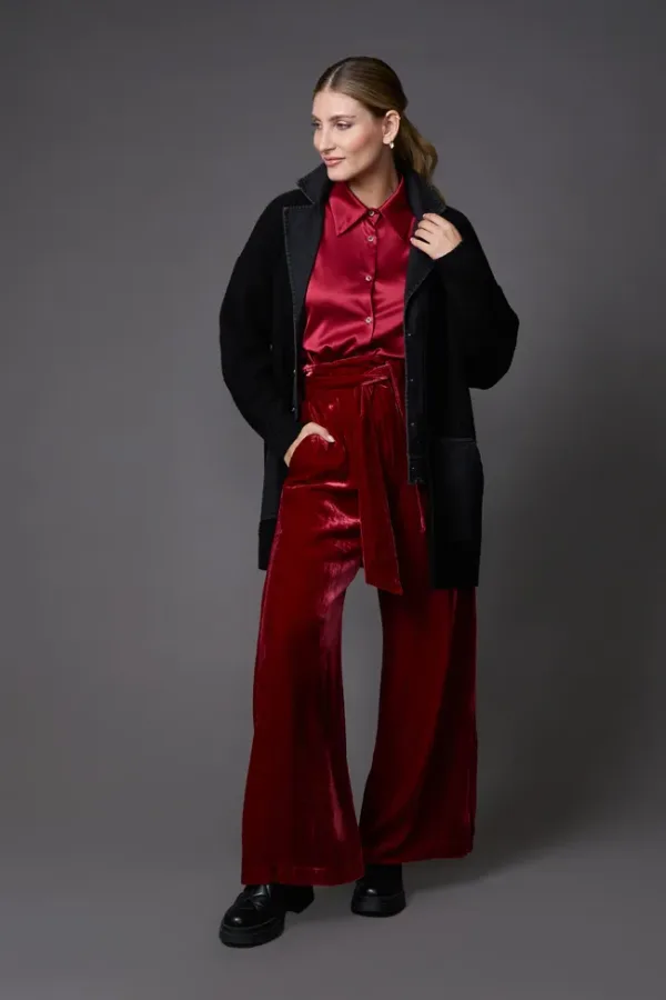 Chaleco y pantalón de terciopelo Boutique Carola Pino La Dehesa