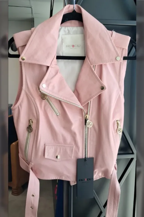 Chaleco Ecocuero sin mangas