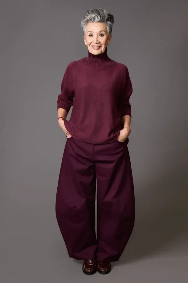 Sweater manga 3/4 y jeans