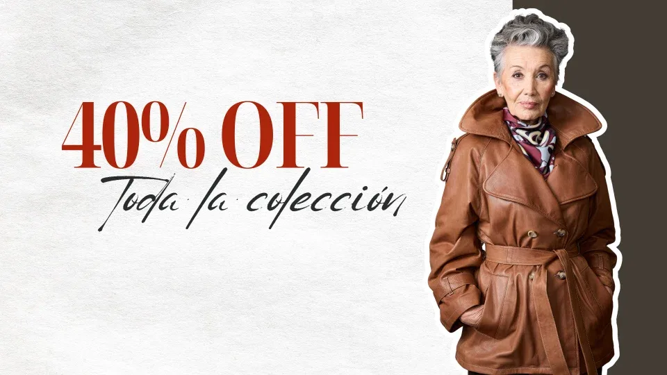 40% OFF Colección Otoño Invierno 2026 - Carola Pino Boutique